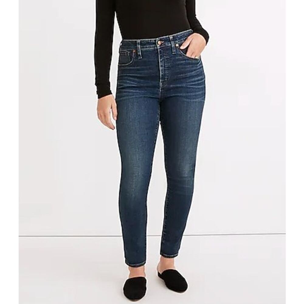 Madewell Women's Size 27 Medium Wash High Rise Skinny Jeans
